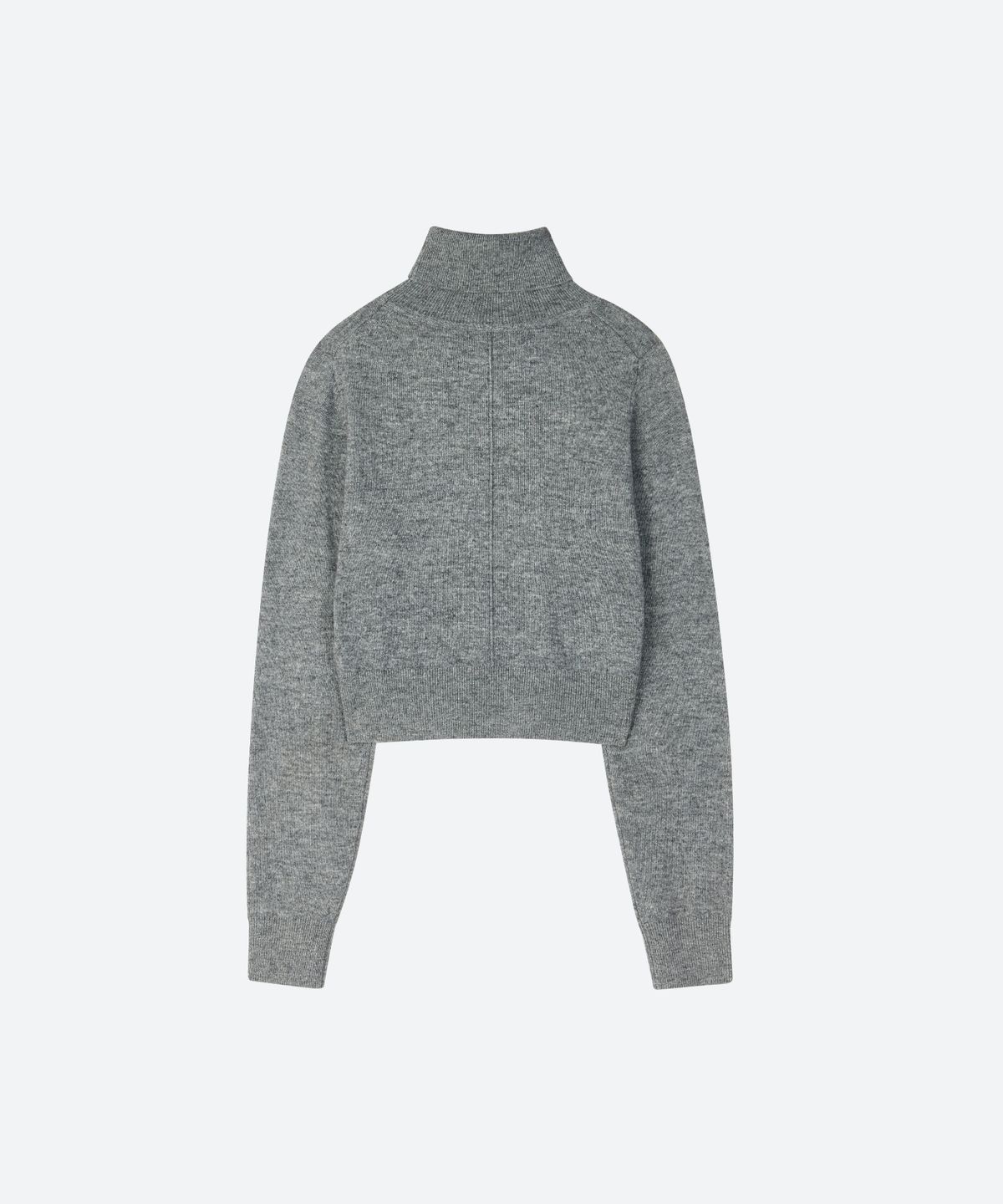 문선 아카이브(MOONSUN ARCHIVE) MJ Crop Turtle Neck Knit / Gray