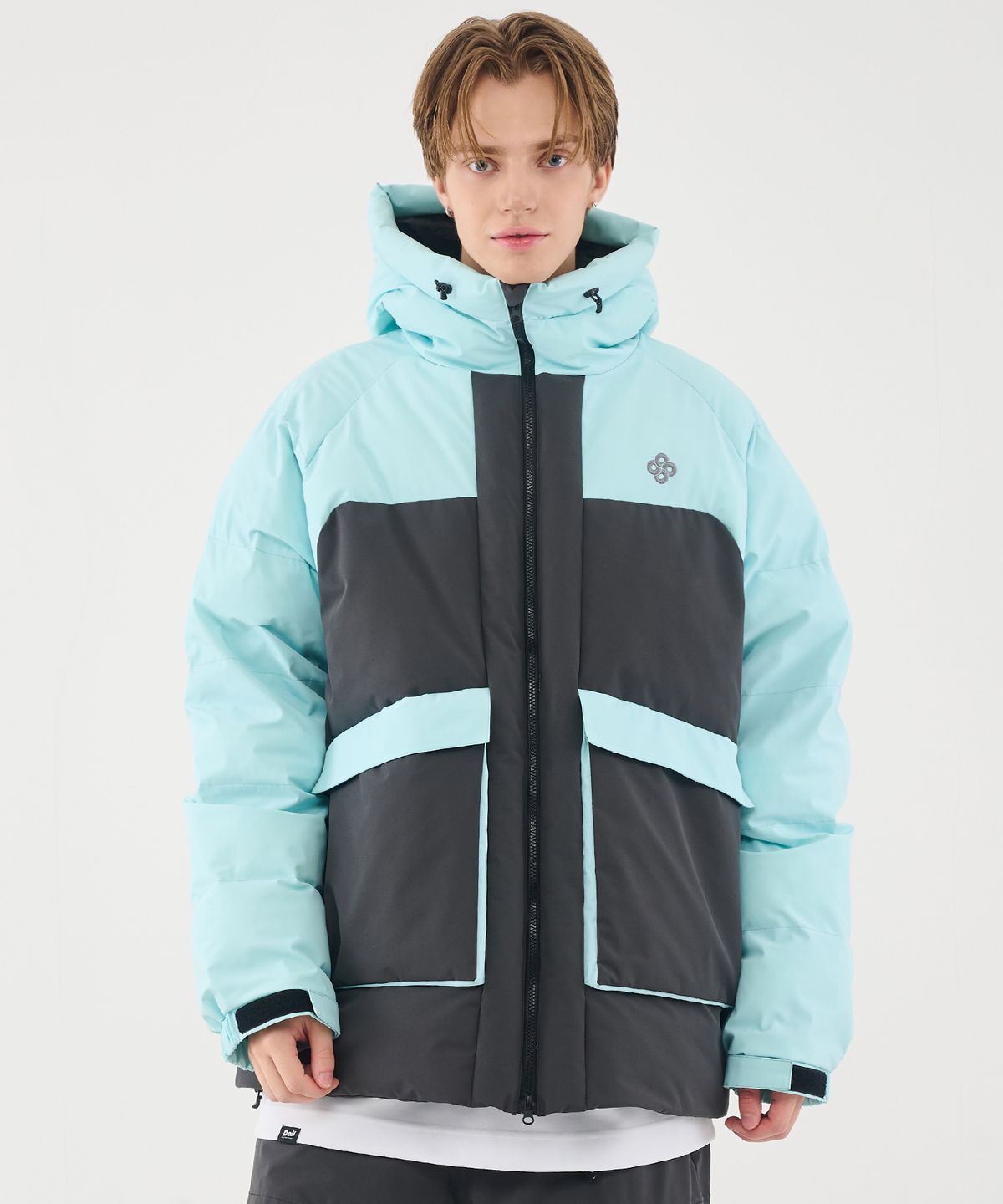 돌아우터웨어(DOLL OUTERWEAR) 2526 미카 패딩 자켓 CHACOAL 남녀공용