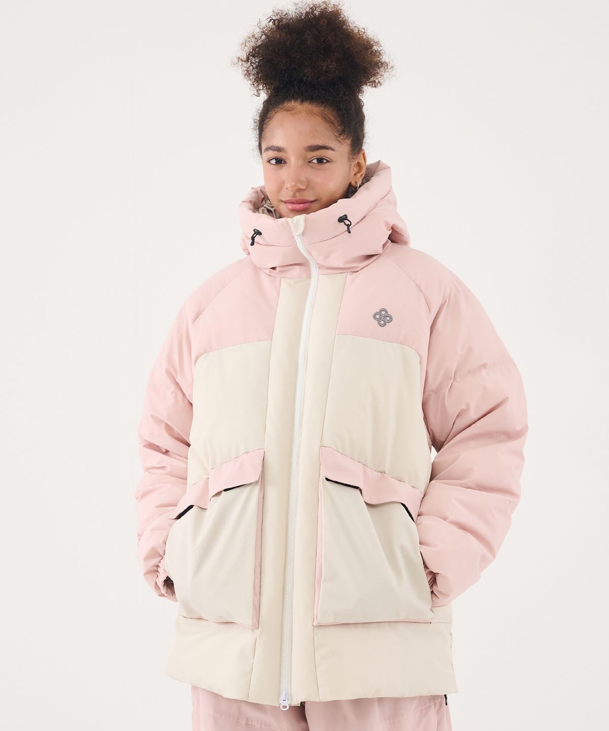 돌아우터웨어(DOLL OUTERWEAR) 2526 미카 패딩 자켓 PINK 남녀공용