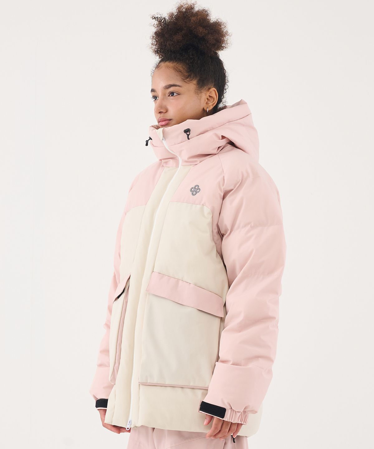 돌아우터웨어(DOLL OUTERWEAR) 2526 미카 패딩 자켓 PINK 남녀공용