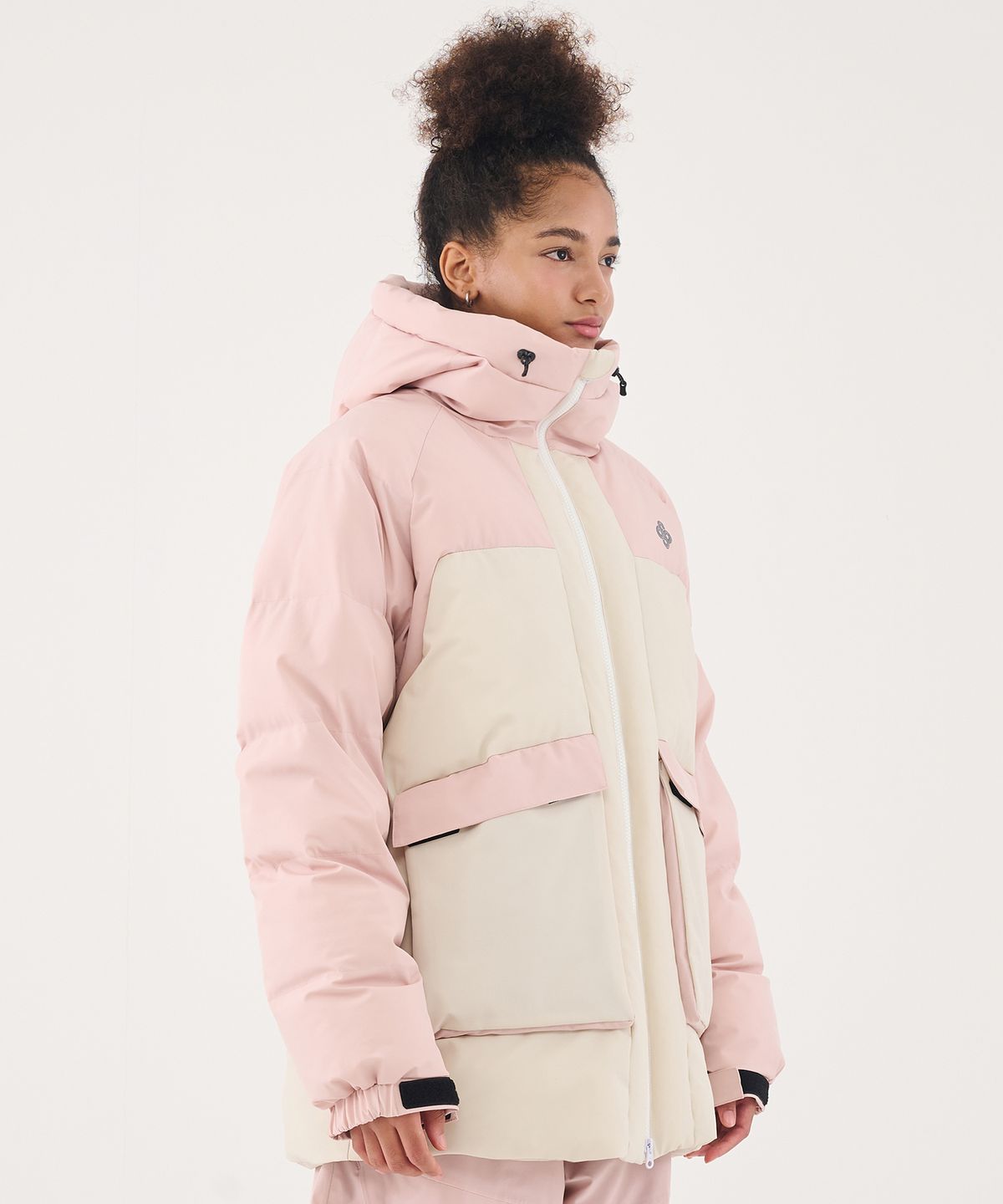 돌아우터웨어(DOLL OUTERWEAR) 2526 미카 패딩 자켓 PINK 남녀공용