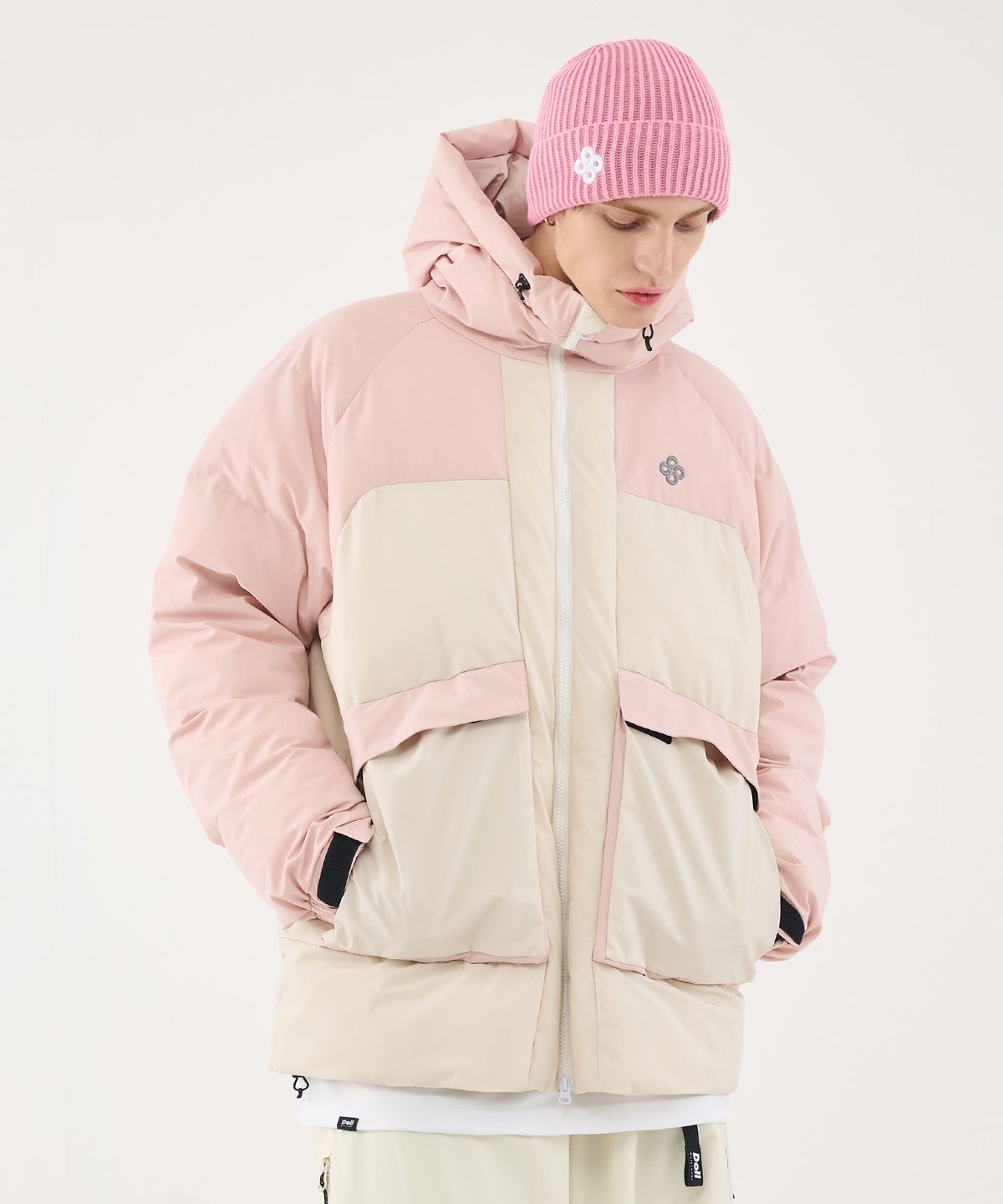 돌아우터웨어(DOLL OUTERWEAR) 2526 미카 패딩 자켓 PINK 남녀공용