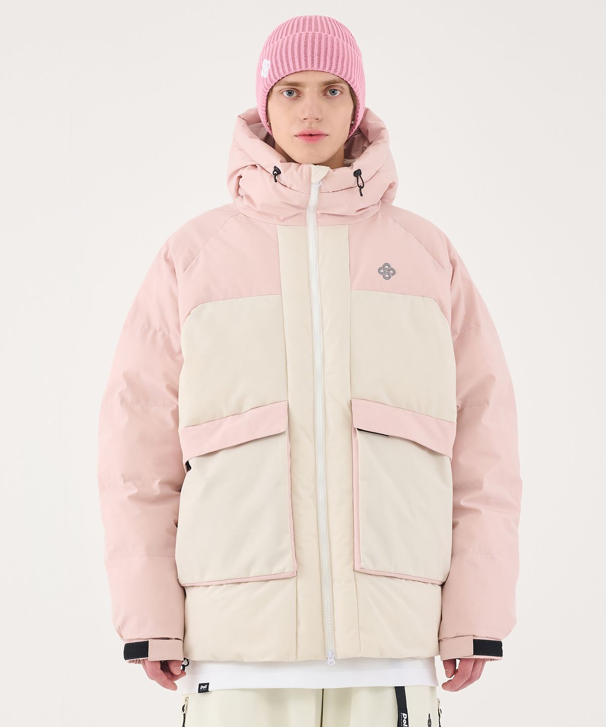 돌아우터웨어(DOLL OUTERWEAR) 2526 미카 패딩 자켓 PINK 남녀공용