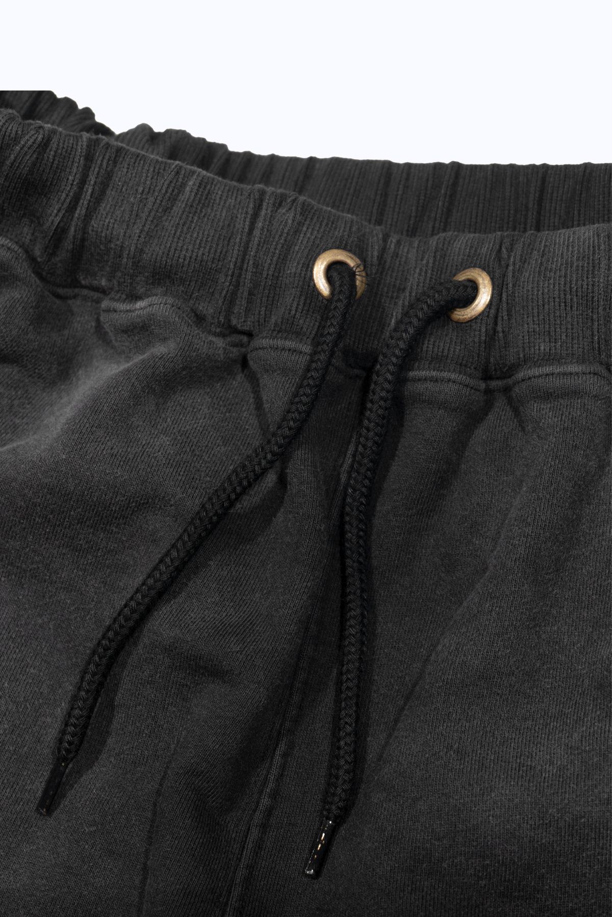 더 긱스(THE GEEKS) Double knee sweat pants - Black