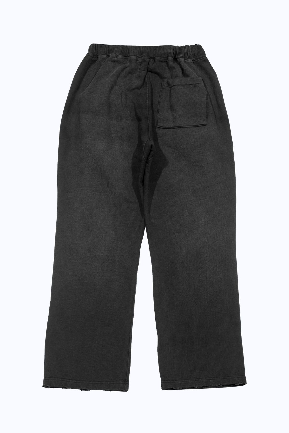 더 긱스(THE GEEKS) Double knee sweat pants - Black