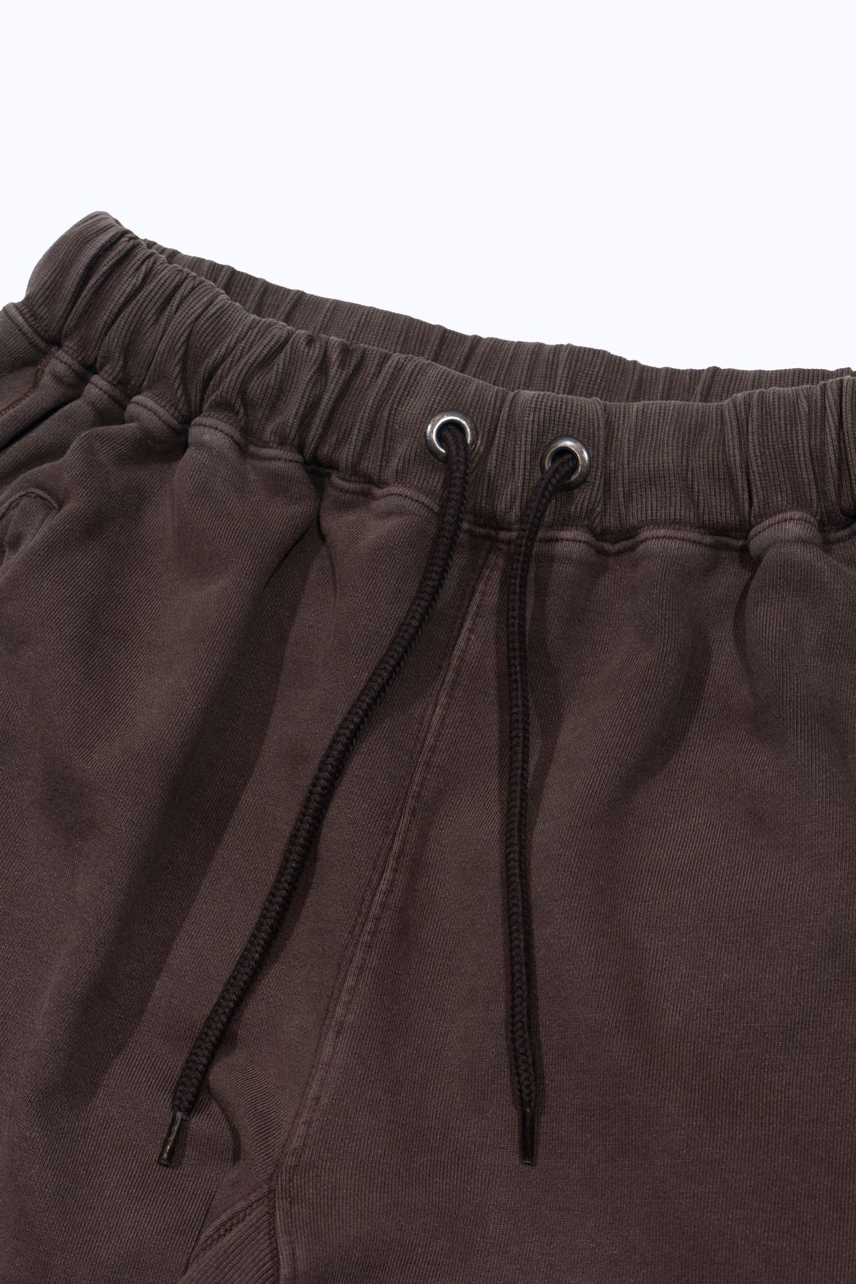 더 긱스(THE GEEKS) Double knee sweat pants - Brown