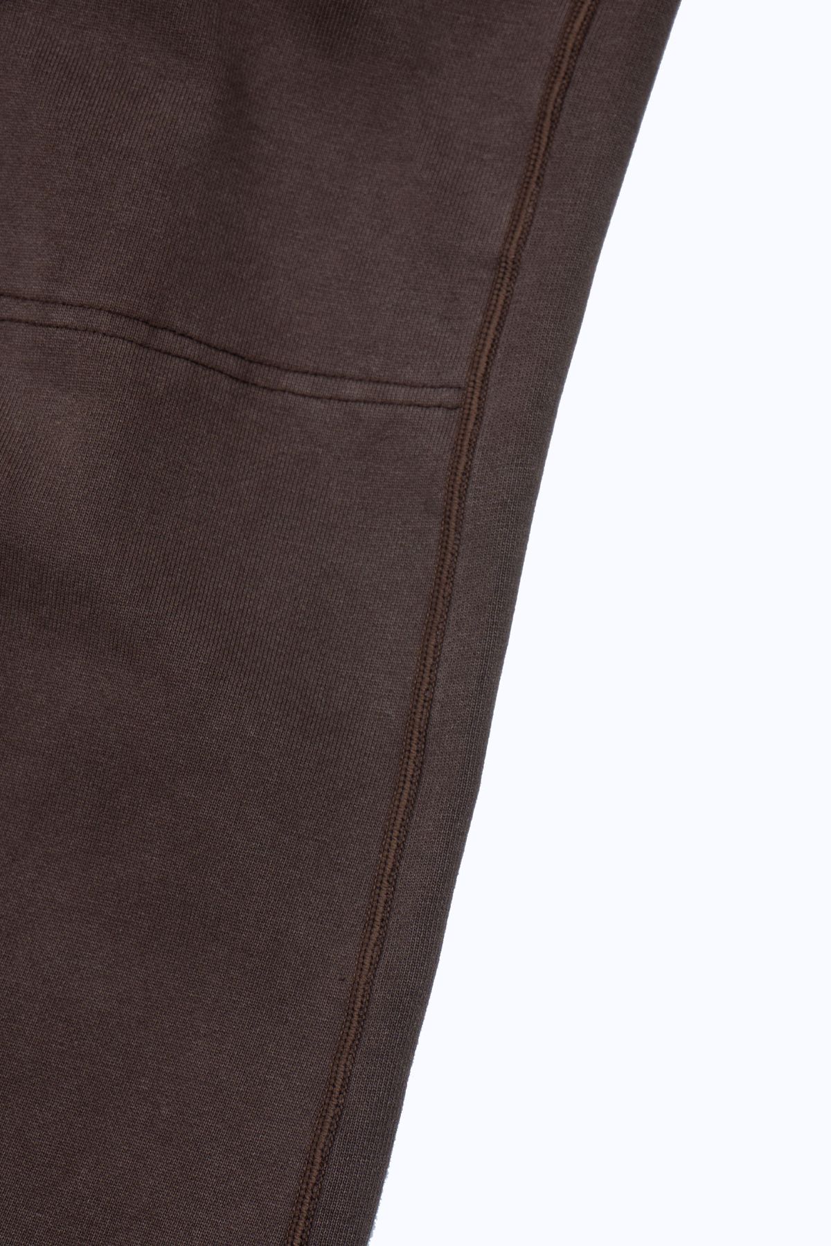 더 긱스(THE GEEKS) Double knee sweat pants - Brown