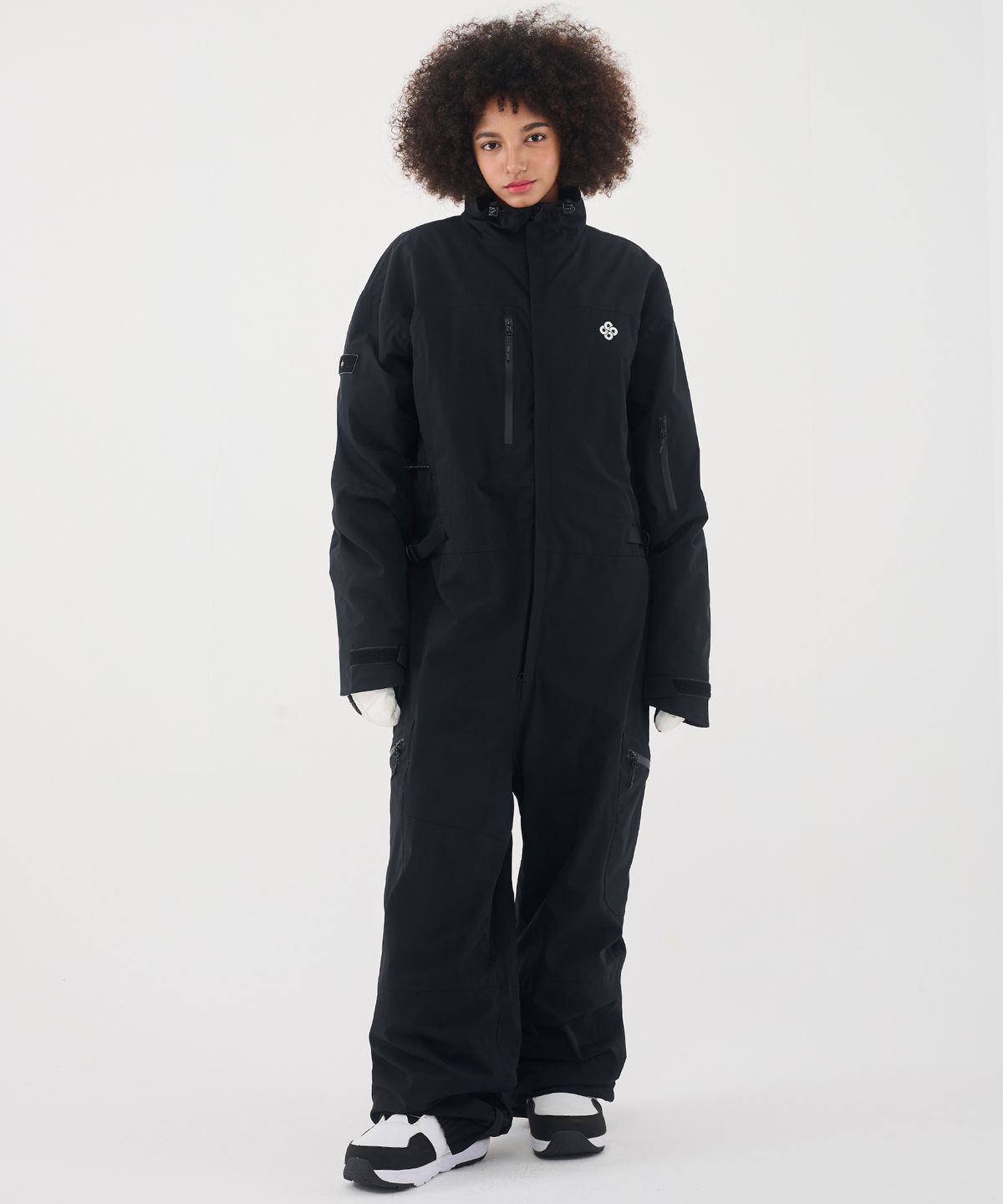 돌아우터웨어(DOLL OUTERWEAR) 2526 파로 점프슈트 BLACK 남녀공용
