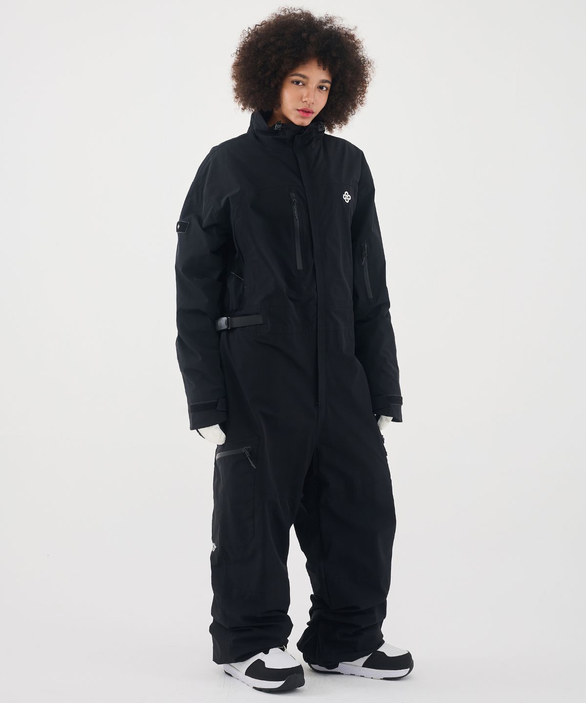돌아우터웨어(DOLL OUTERWEAR) 2526 파로 점프슈트 BLACK 남녀공용