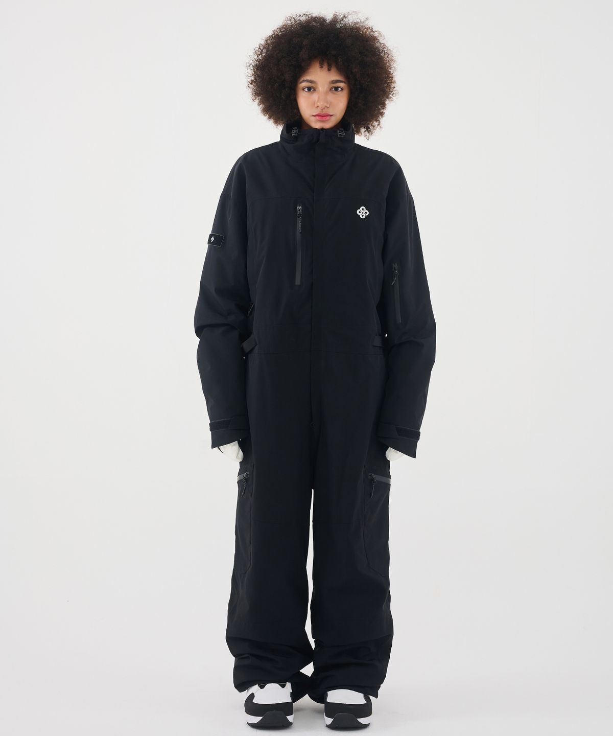 돌아우터웨어(DOLL OUTERWEAR) 2526 파로 점프슈트 BLACK 남녀공용