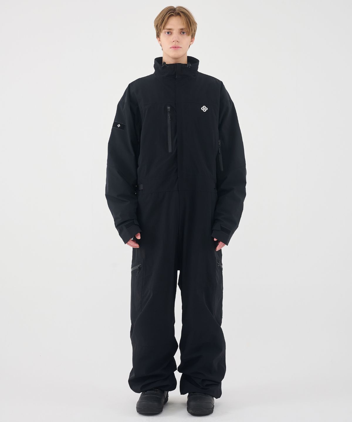 돌아우터웨어(DOLL OUTERWEAR) 2526 파로 점프슈트 BLACK 남녀공용