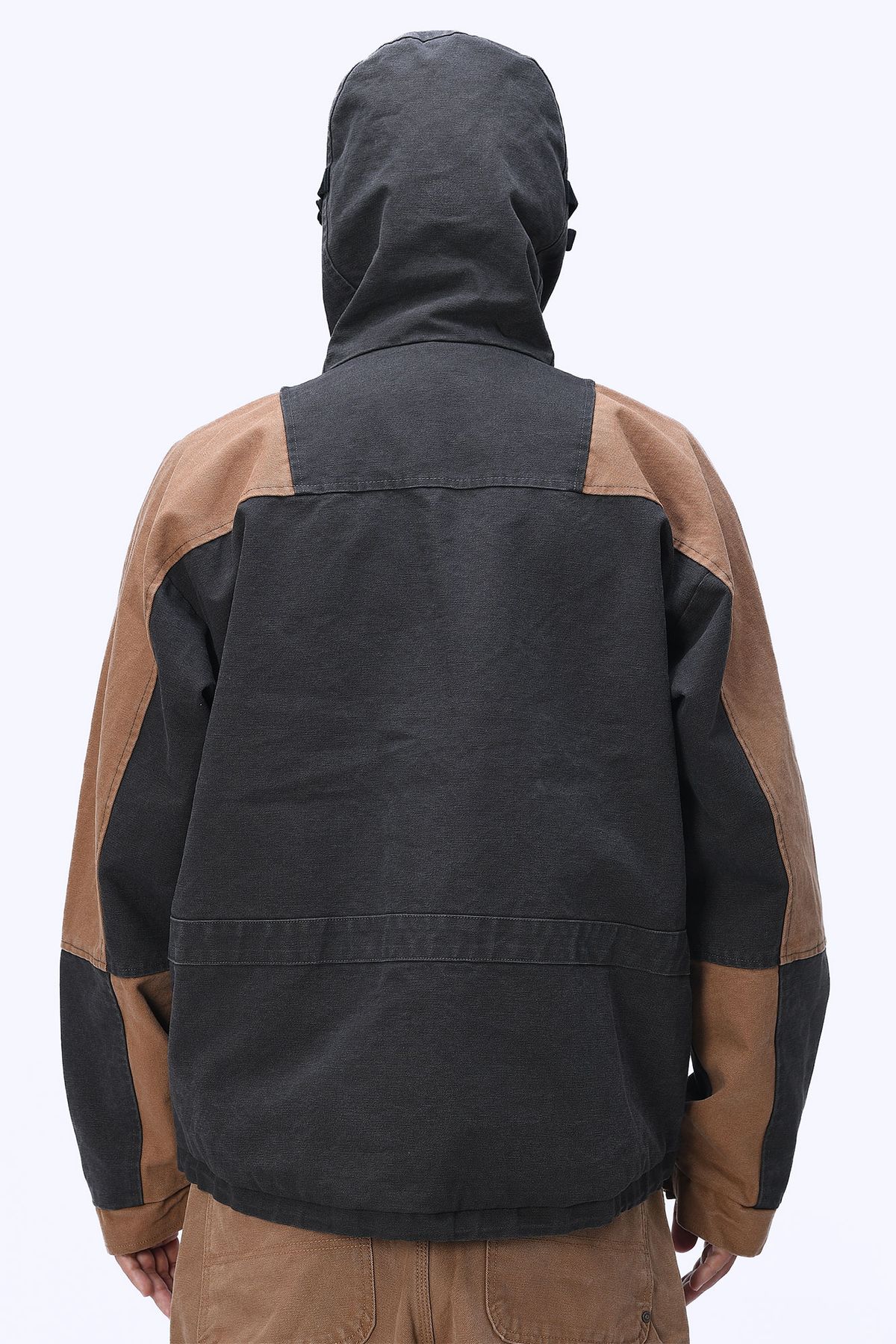 더 긱스(THE GEEKS) Duck mountain parka - Brown/Black