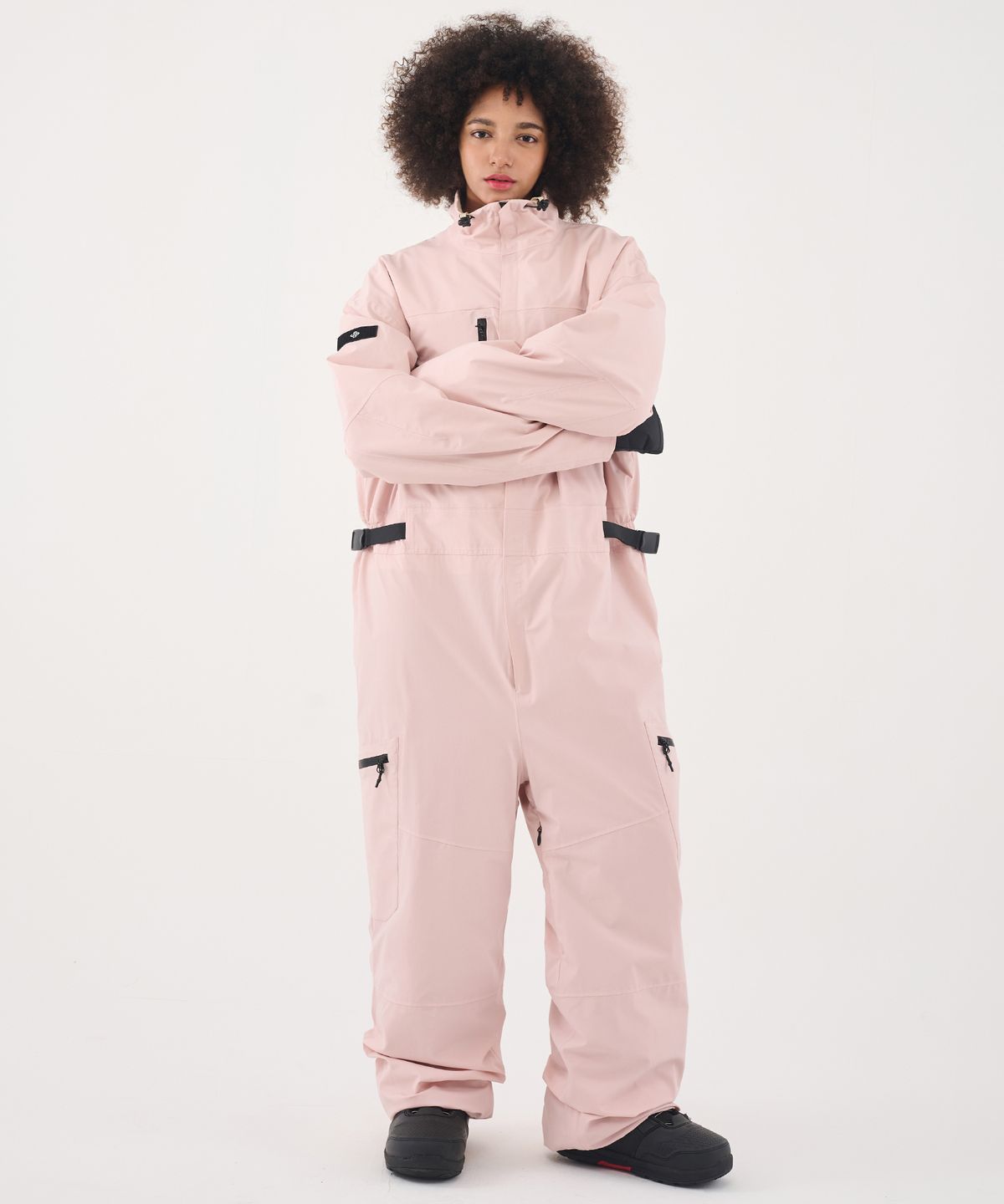 돌아우터웨어(DOLL OUTERWEAR) 2526 파로 점프슈트 PINK 남녀공용