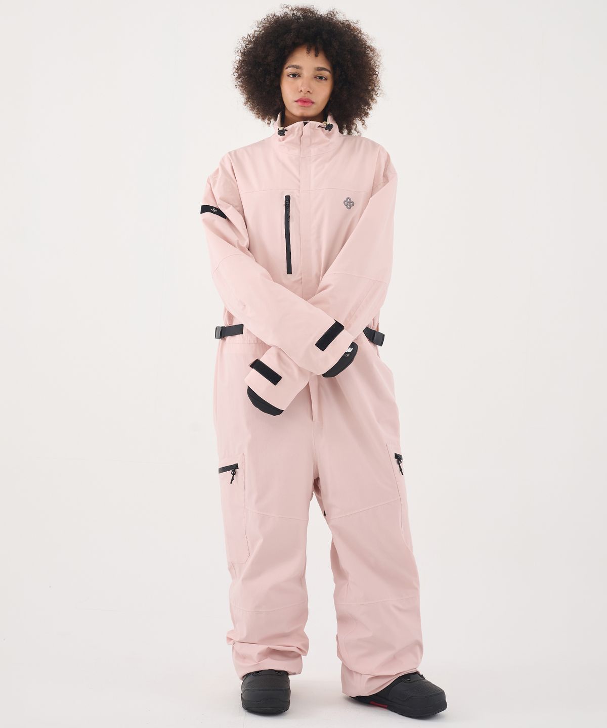 돌아우터웨어(DOLL OUTERWEAR) 2526 파로 점프슈트 PINK 남녀공용