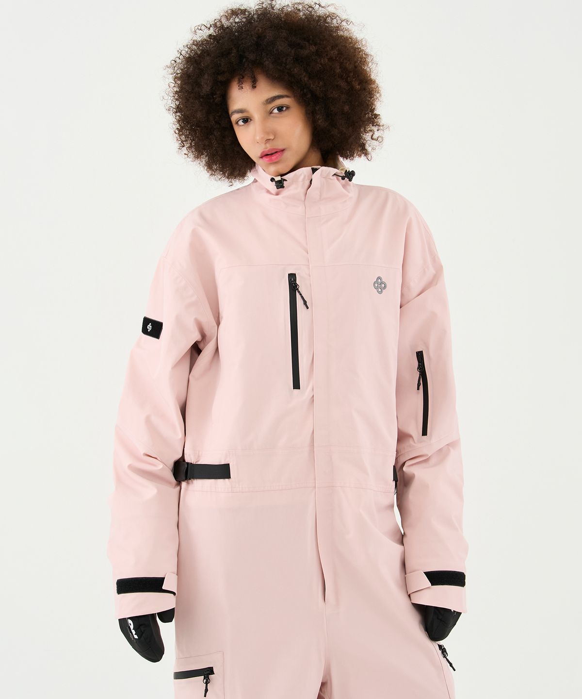 돌아우터웨어(DOLL OUTERWEAR) 2526 파로 점프슈트 PINK 남녀공용