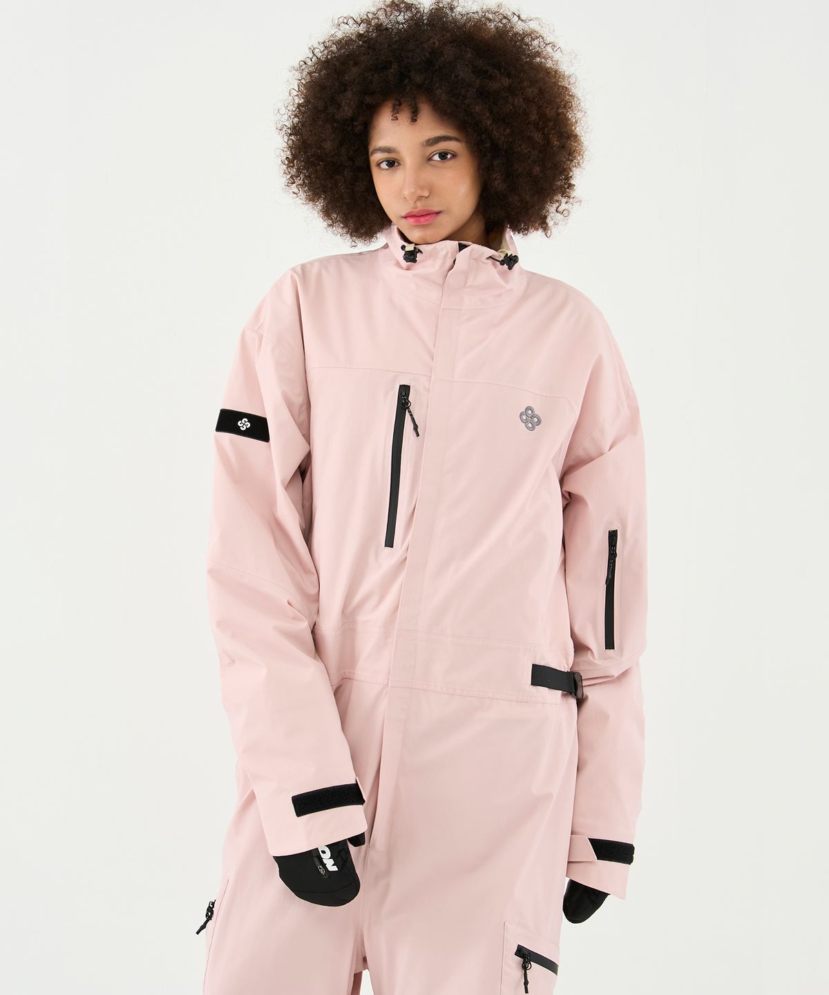 돌아우터웨어(DOLL OUTERWEAR) 2526 파로 점프슈트 PINK 남녀공용