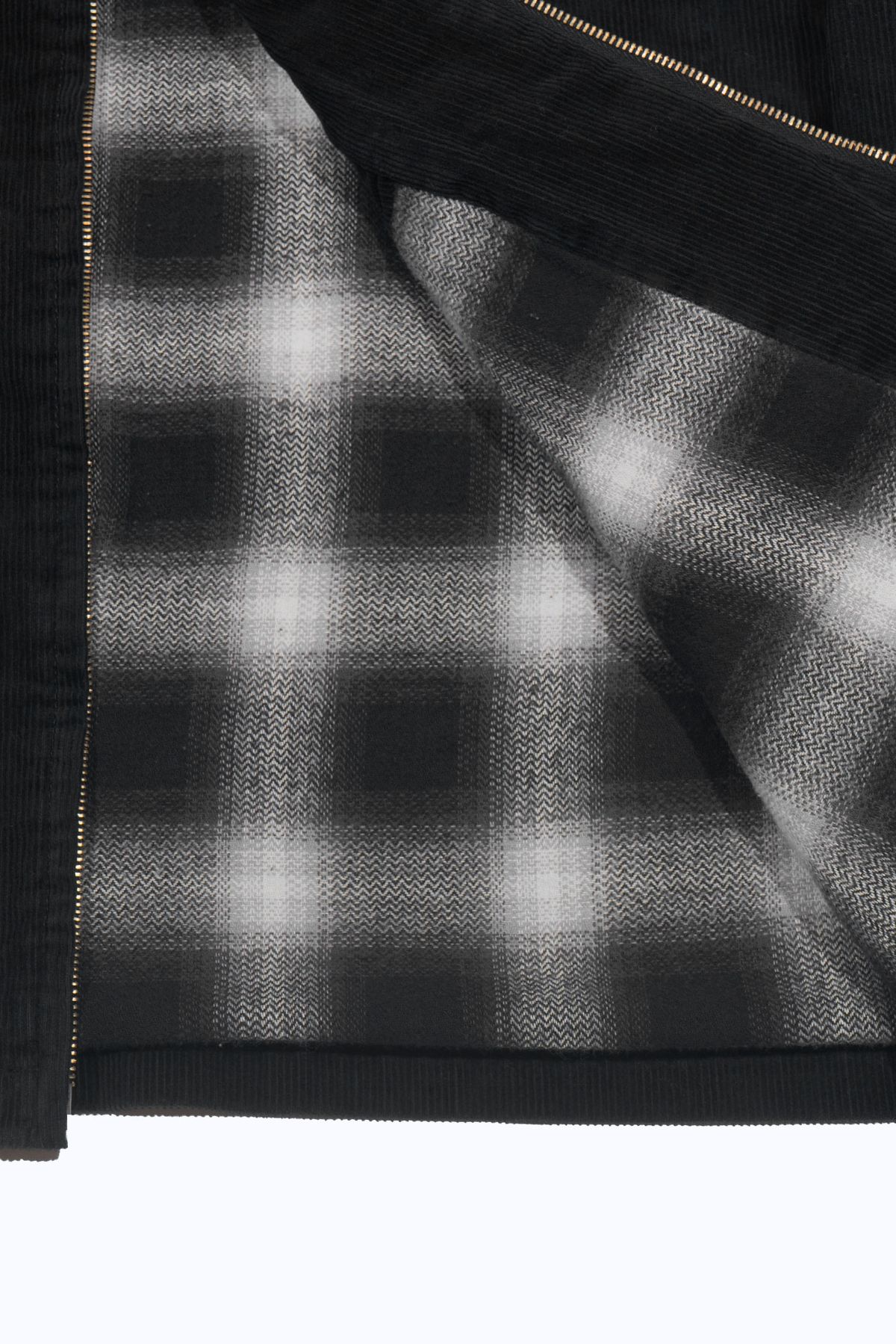 더 긱스(THE GEEKS) Corduroy work jacket (lucifer) - Black