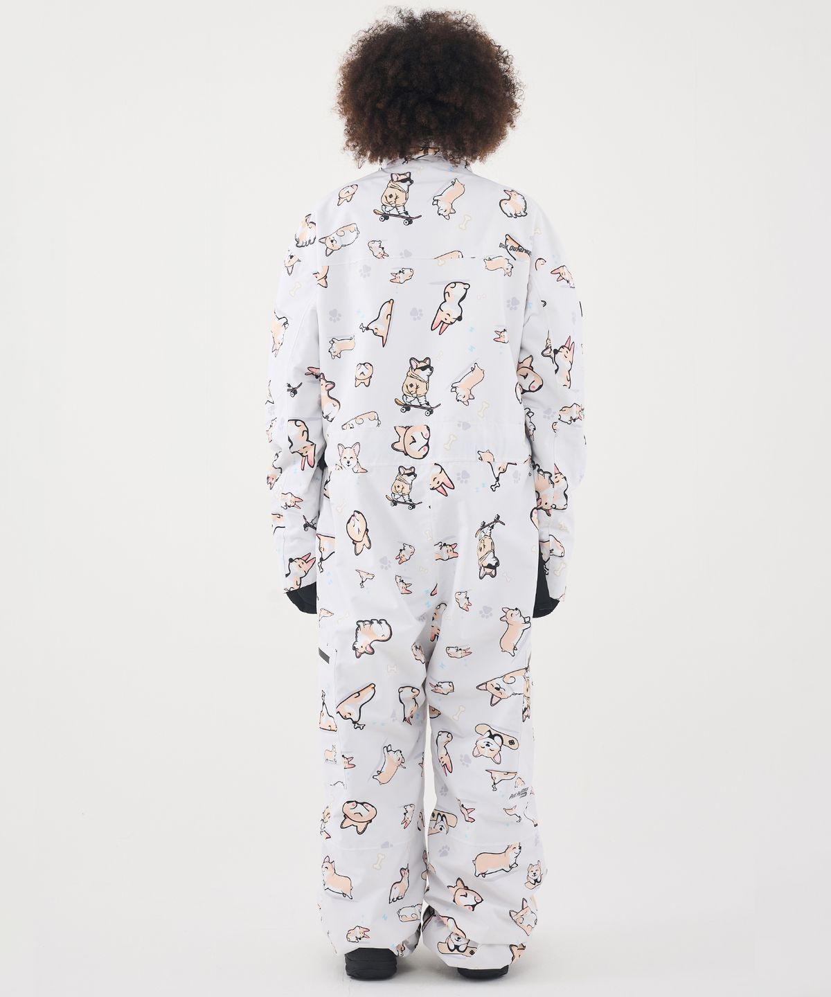 돌아우터웨어(DOLL OUTERWEAR) 2526 파로 점프슈트CORGI PRINT 남녀공용