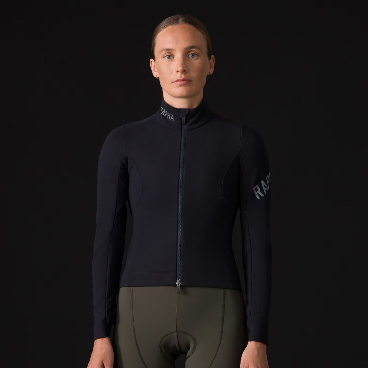 라파(RAPHA) 여성용 프로팀 섀도우 윈터 재킷 블랙