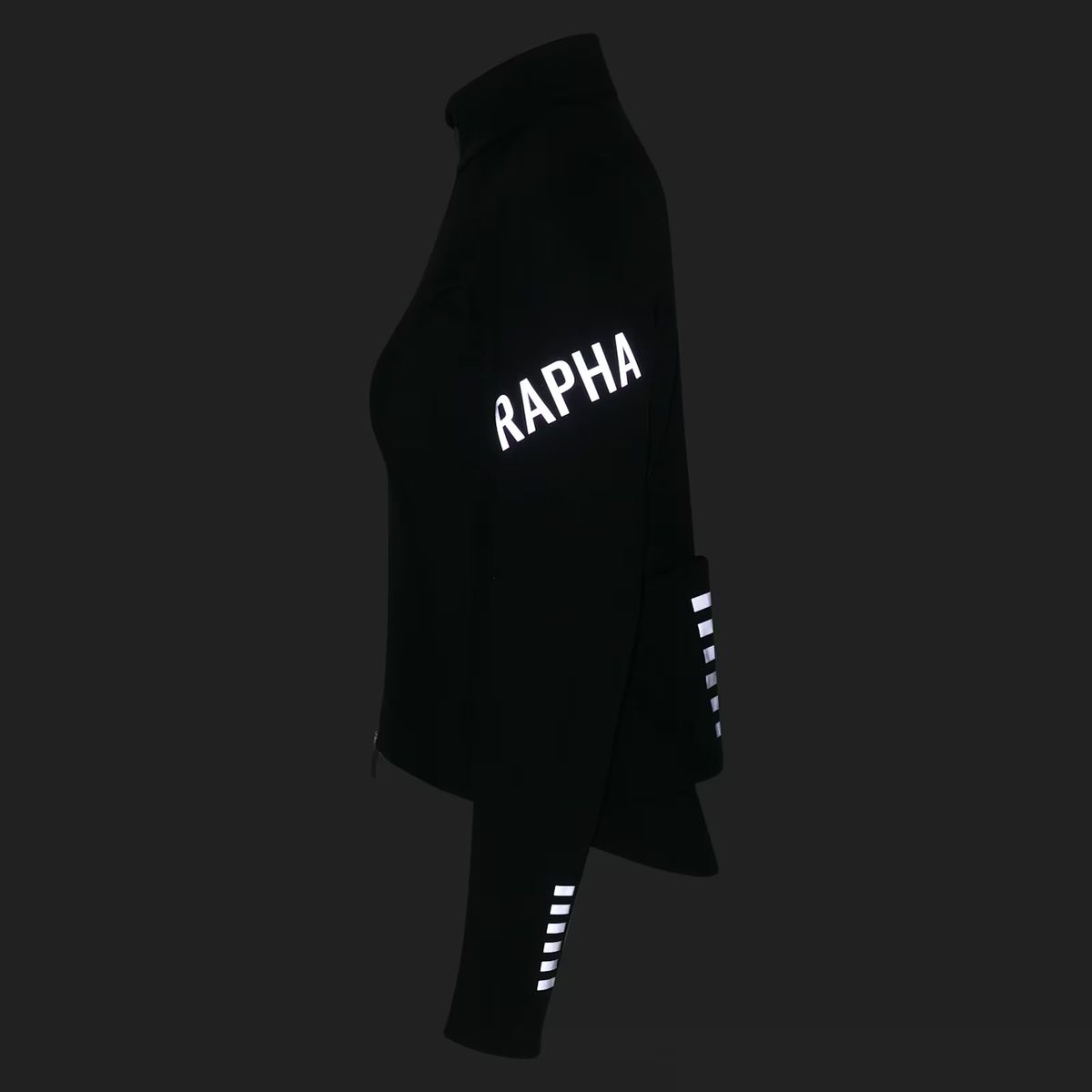 라파(RAPHA) 여성용 프로팀 섀도우 윈터 재킷 블랙