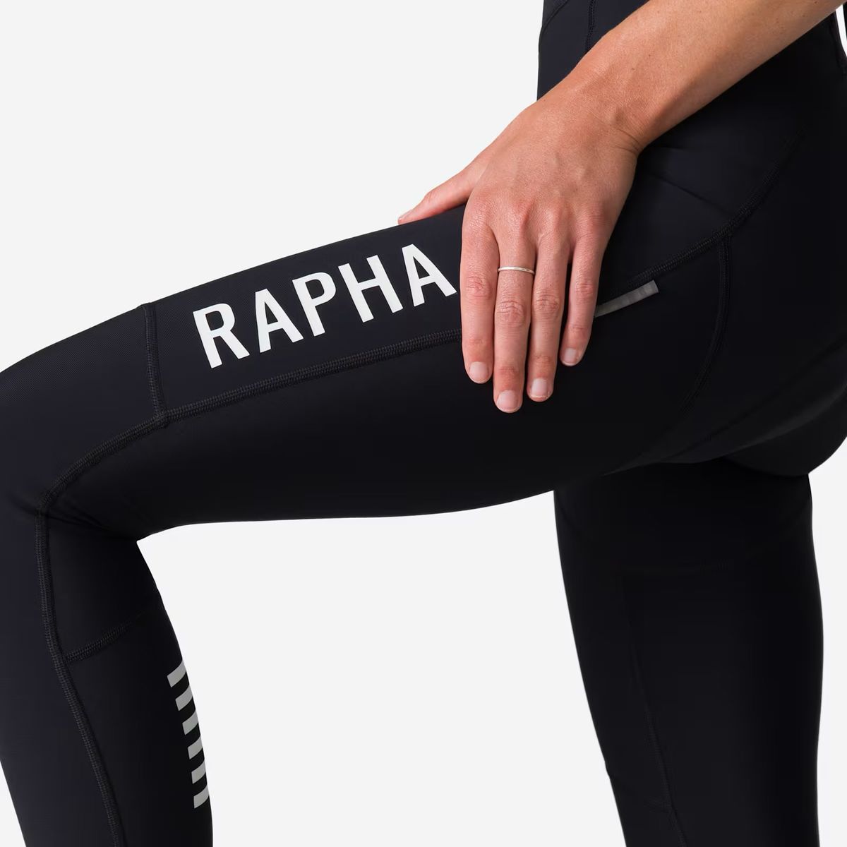 라파(RAPHA) 여성용 프로팀 윈터 타이츠 III 블랙