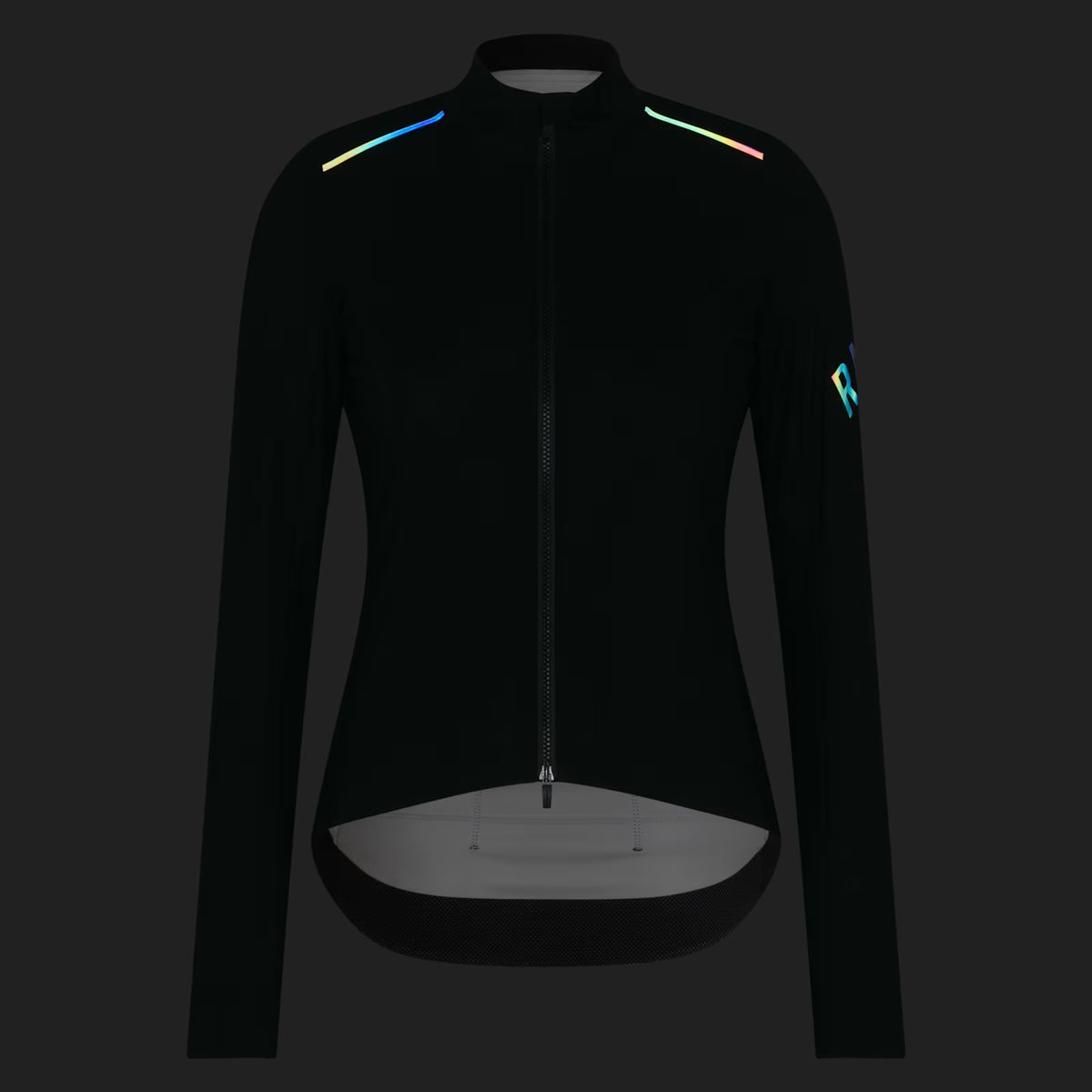라파(RAPHA) 여성용 프로팀 롱 슬리브 섀도우 져지 블랙