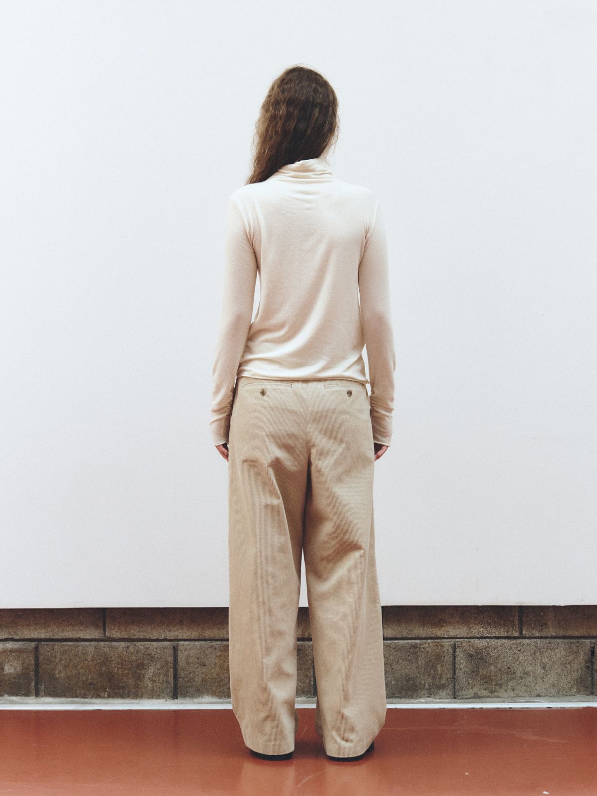 리플레인(REPLAIN) SOFT WOOL JERSEY TOP_LIGHT YELLOW