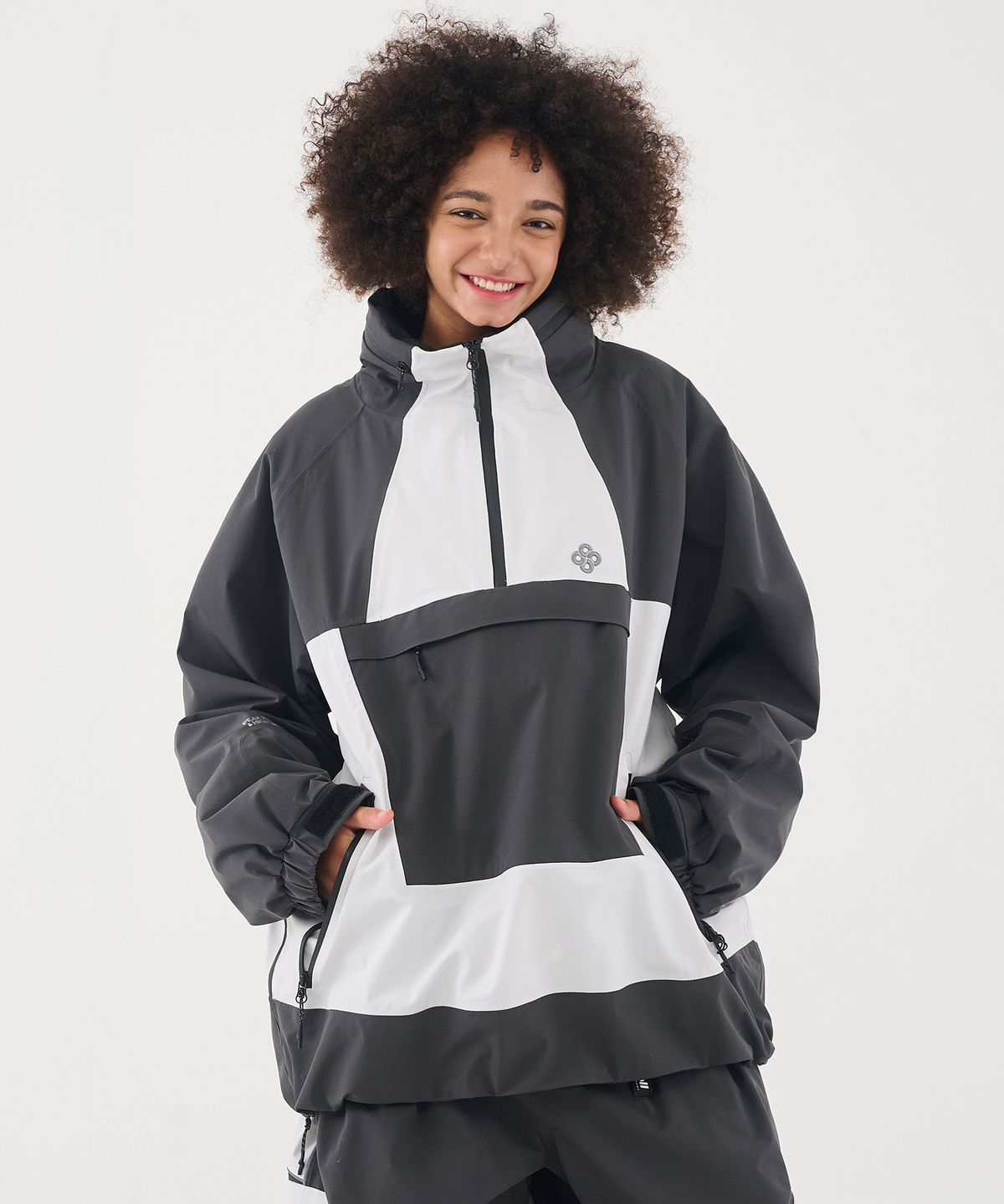 돌아우터웨어(DOLL OUTERWEAR) 2526 듀 자켓&팬츠 세트 CHACOAL 남녀공용