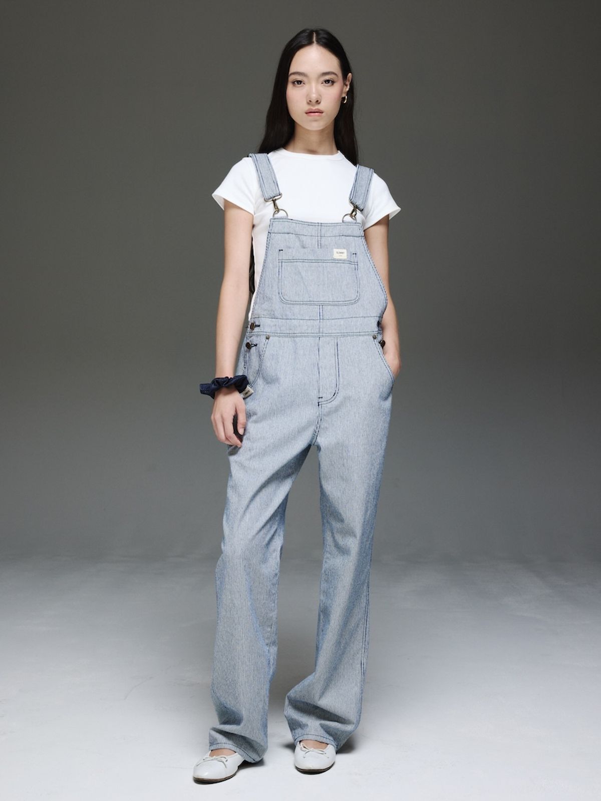 글로니(GLOWNY) THE JANE OVERALLS (STRIPE)