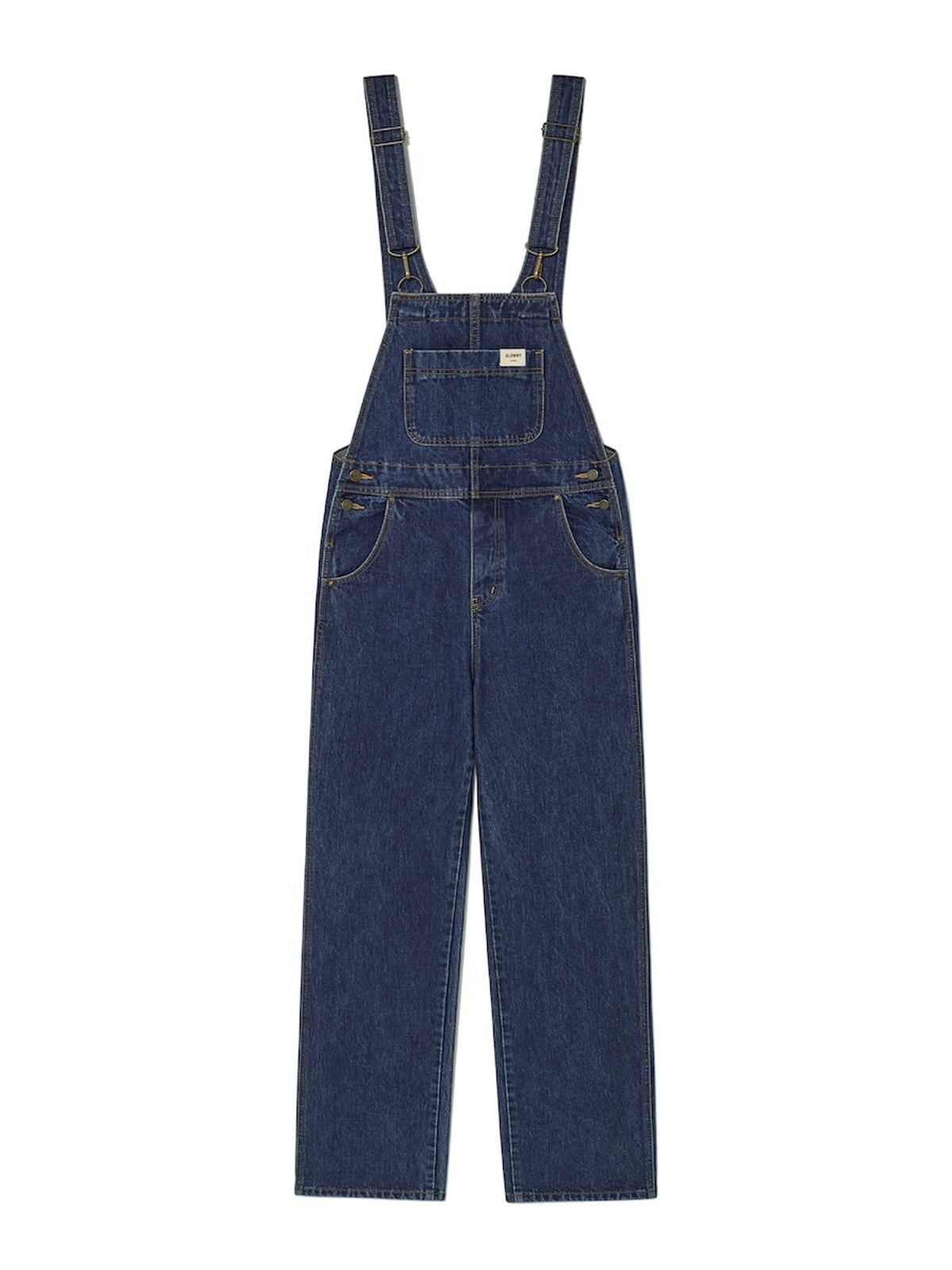글로니(GLOWNY) THE JANE OVERALLS (MID BLUE)