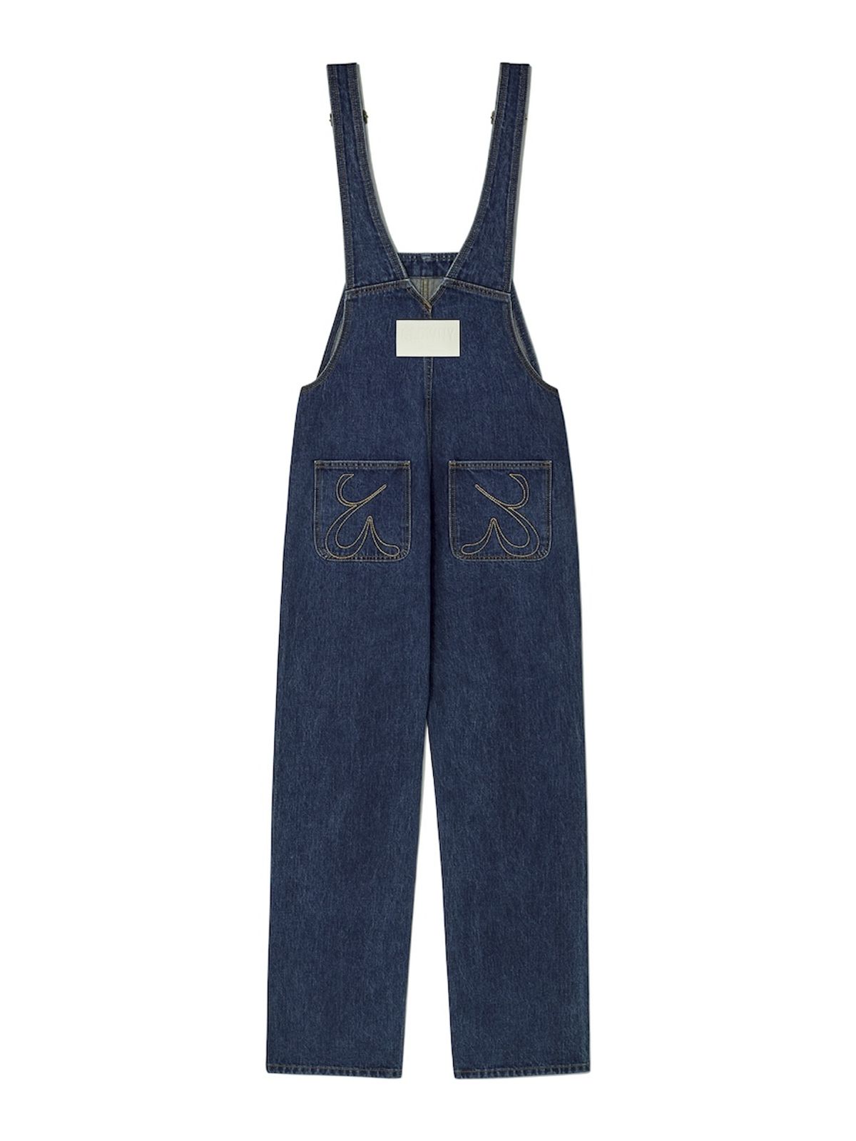 글로니(GLOWNY) THE JANE OVERALLS (MID BLUE)