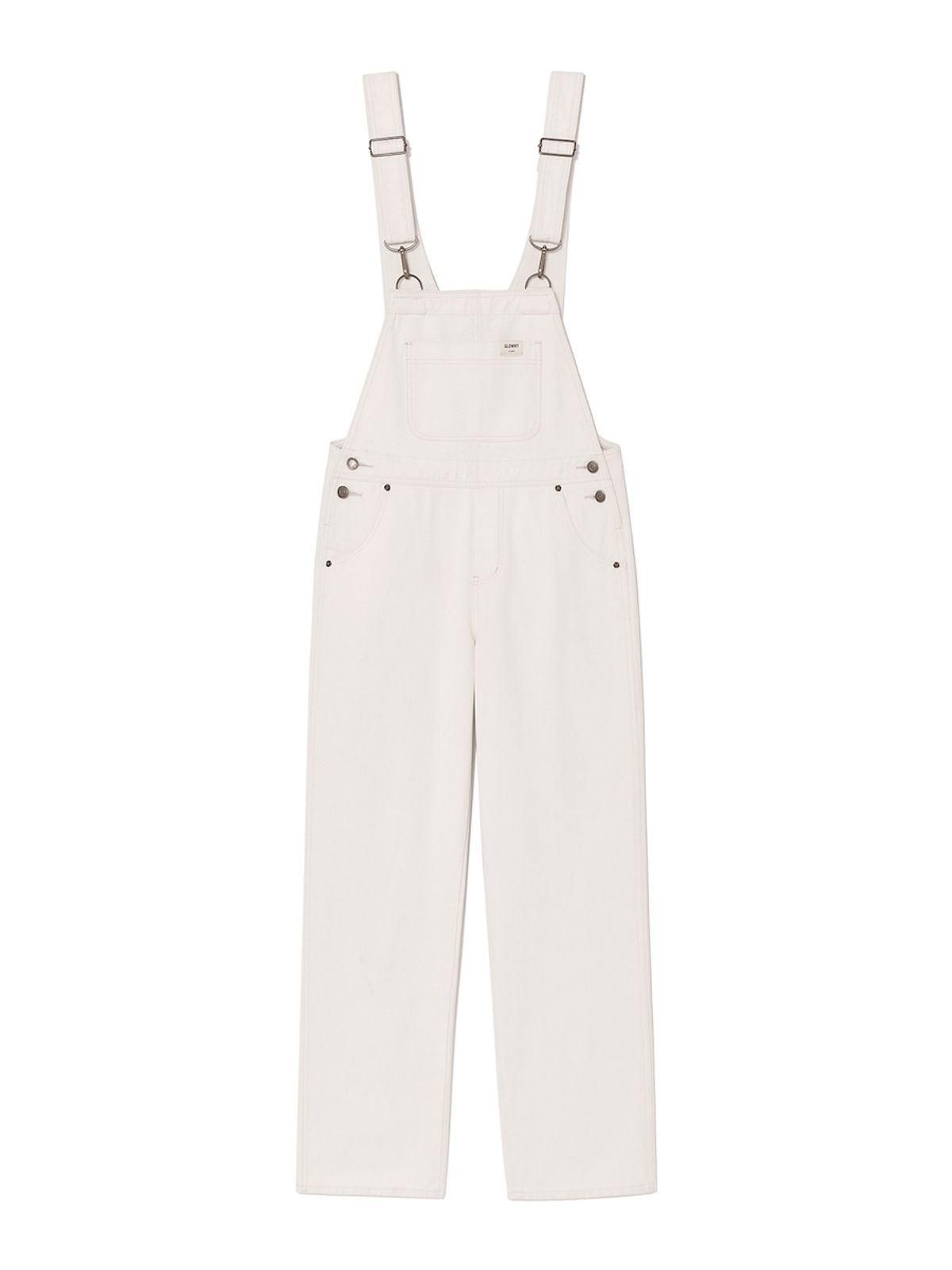 글로니(GLOWNY) THE JANE OVERALLS (WHITE)