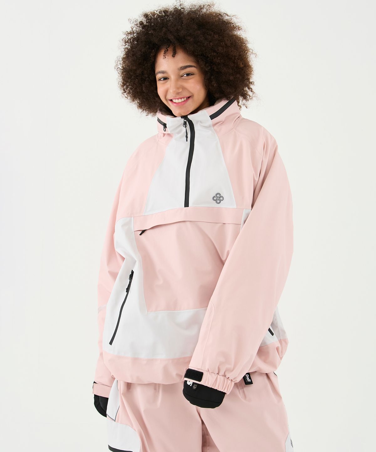 돌아우터웨어(DOLL OUTERWEAR) 2526 듀 자켓&팬츠 세트 PINK 남녀공용