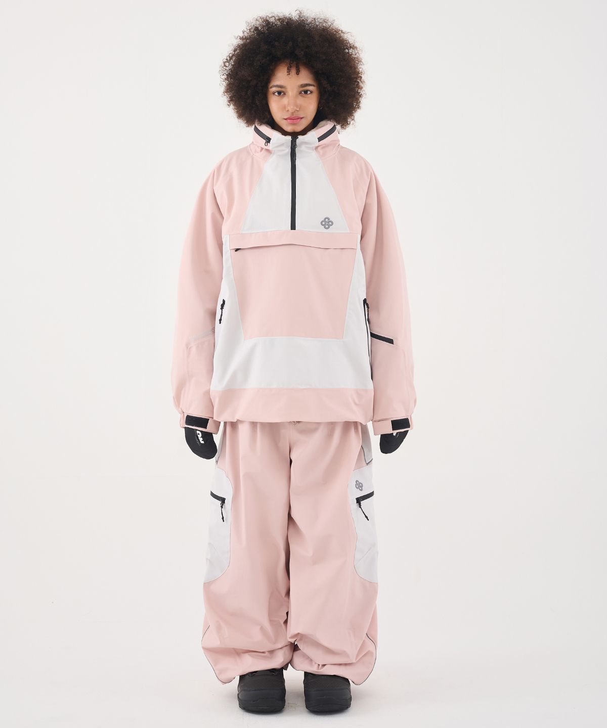 돌아우터웨어(DOLL OUTERWEAR) 2526 듀 자켓&팬츠 세트 PINK 남녀공용