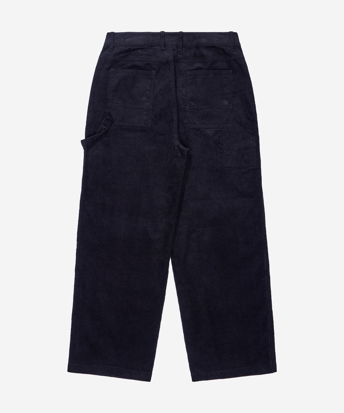 칼라파타르(KALAPATTHAR) WIDE CORDUROY CARPENTER PANTS - BLACK