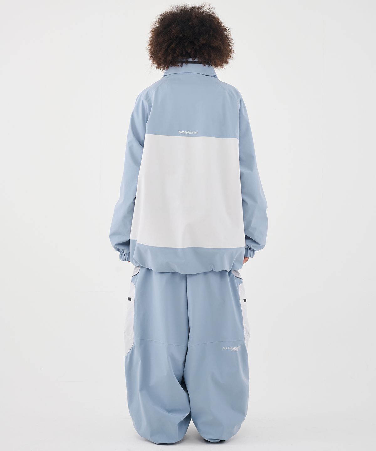 돌아우터웨어(DOLL OUTERWEAR) 2526 듀 자켓&팬츠 세트 SLATE 남녀공용