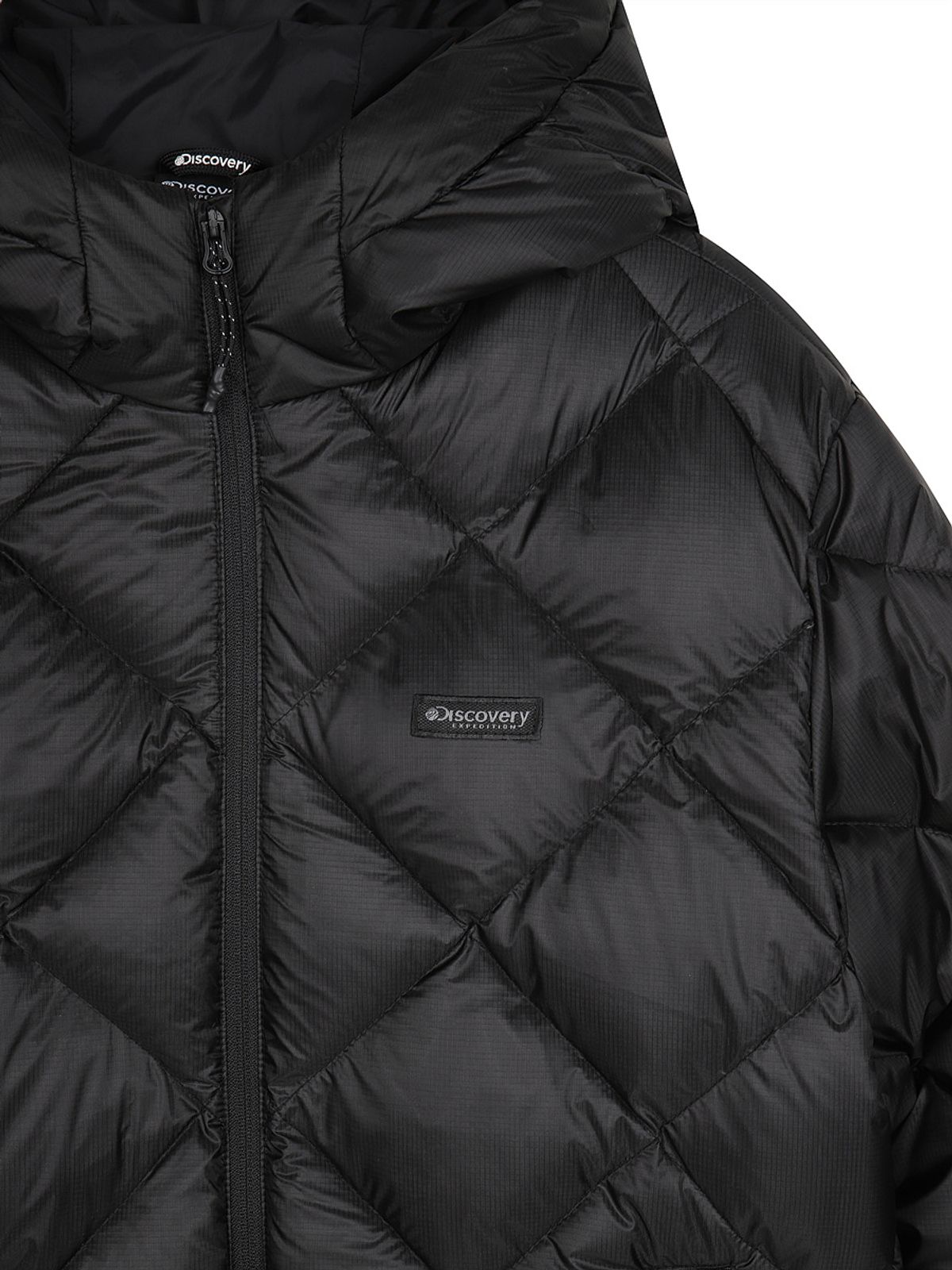 디스커버리 키즈(DISCOVERY KIDS) 큐브라이트 다운 경량패딩 (BLACK)