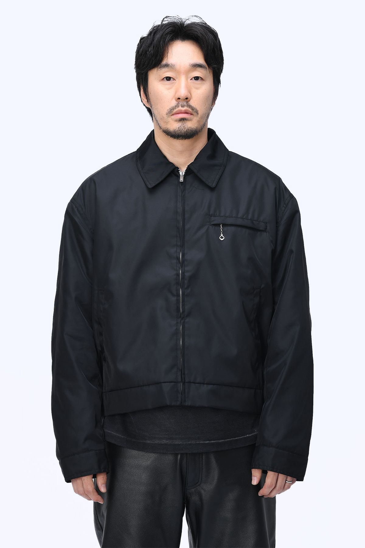 더 긱스(THE GEEKS) Anti-gale jacket - Black