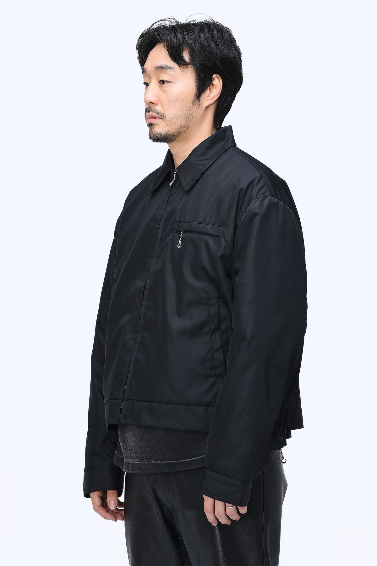 더 긱스(THE GEEKS) Anti-gale jacket - Black