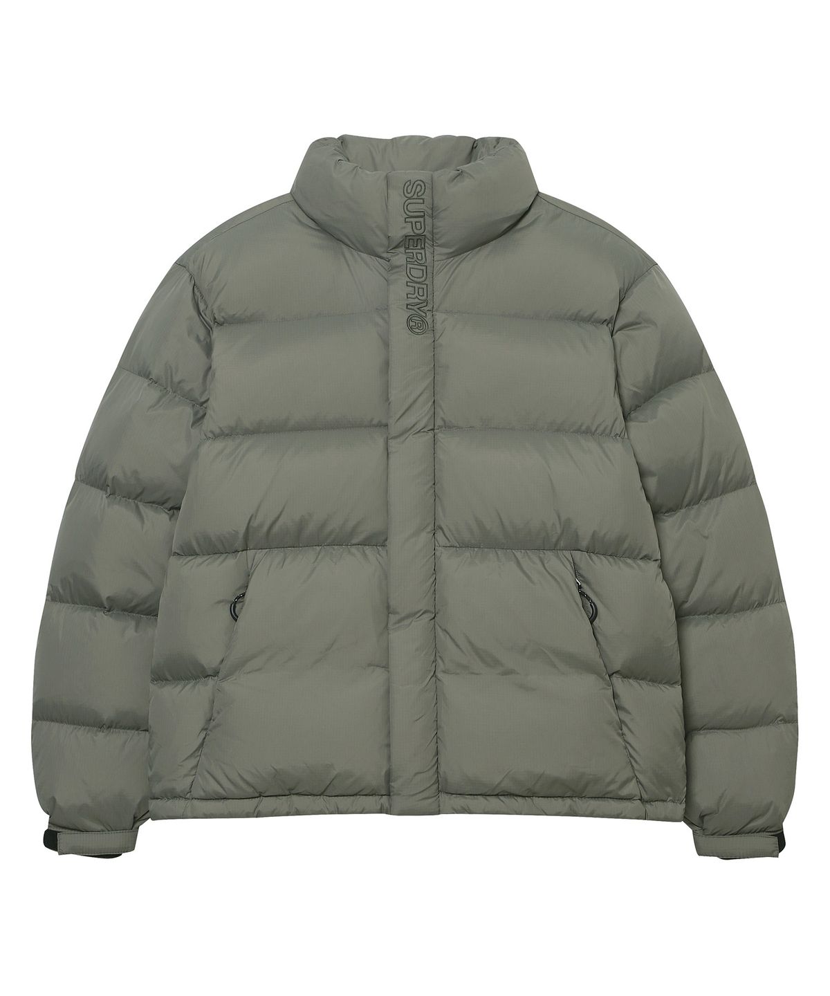 슈퍼드라이(SUPERDRY) 다운 푸퍼 자켓 카키