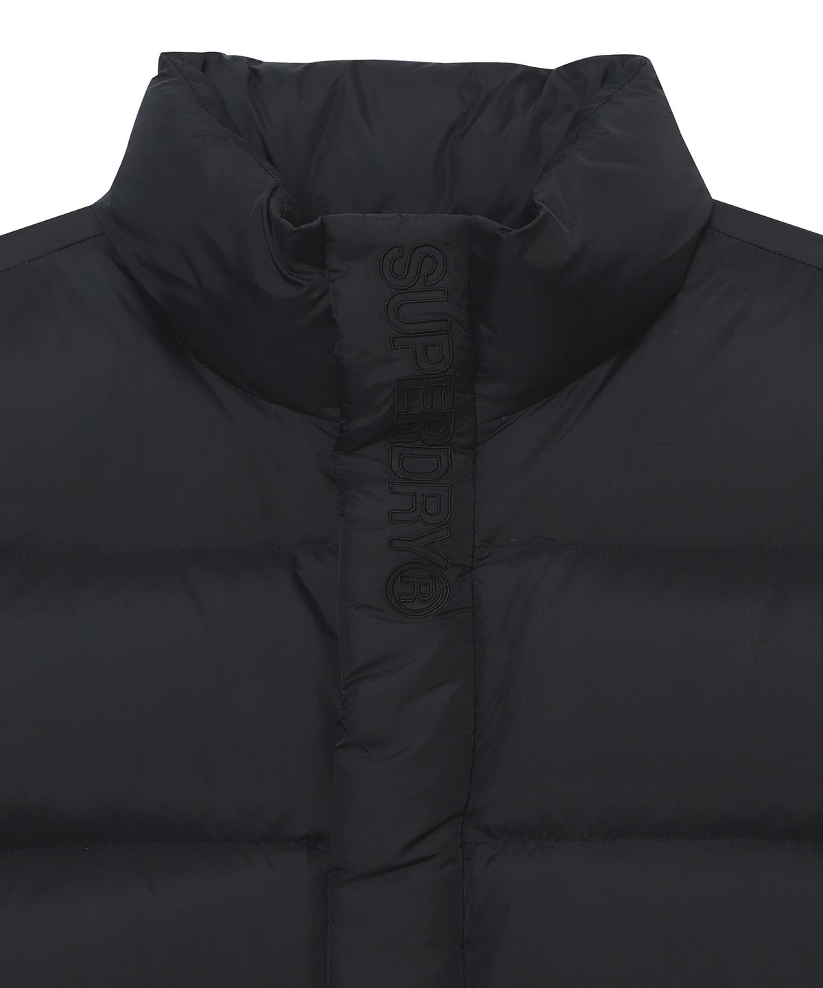 슈퍼드라이(SUPERDRY) 다운 푸퍼 자켓 블랙