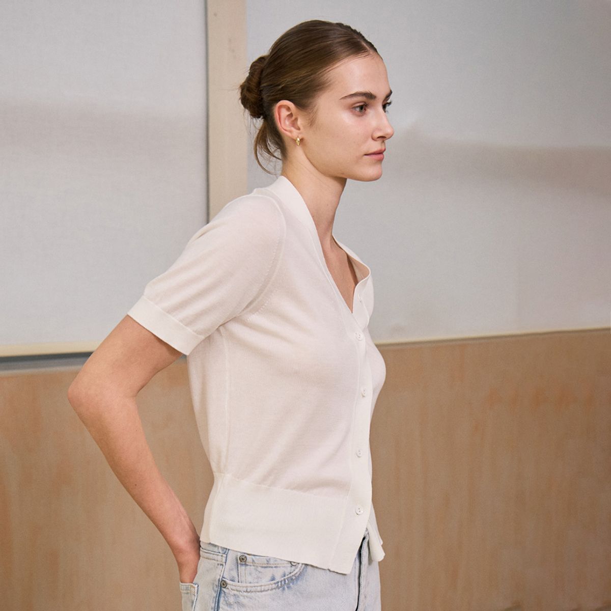 메종바인(MAISON VINE) [Made in Italy] The Curated Cardigan
