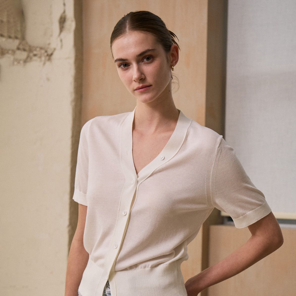 메종바인(MAISON VINE) [Made in Italy] The Curated Cardigan