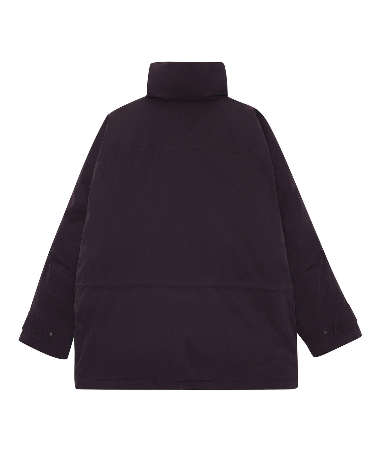 슈퍼드라이(SUPERDRY) W 하이넥 미드 다운 점퍼 퍼플