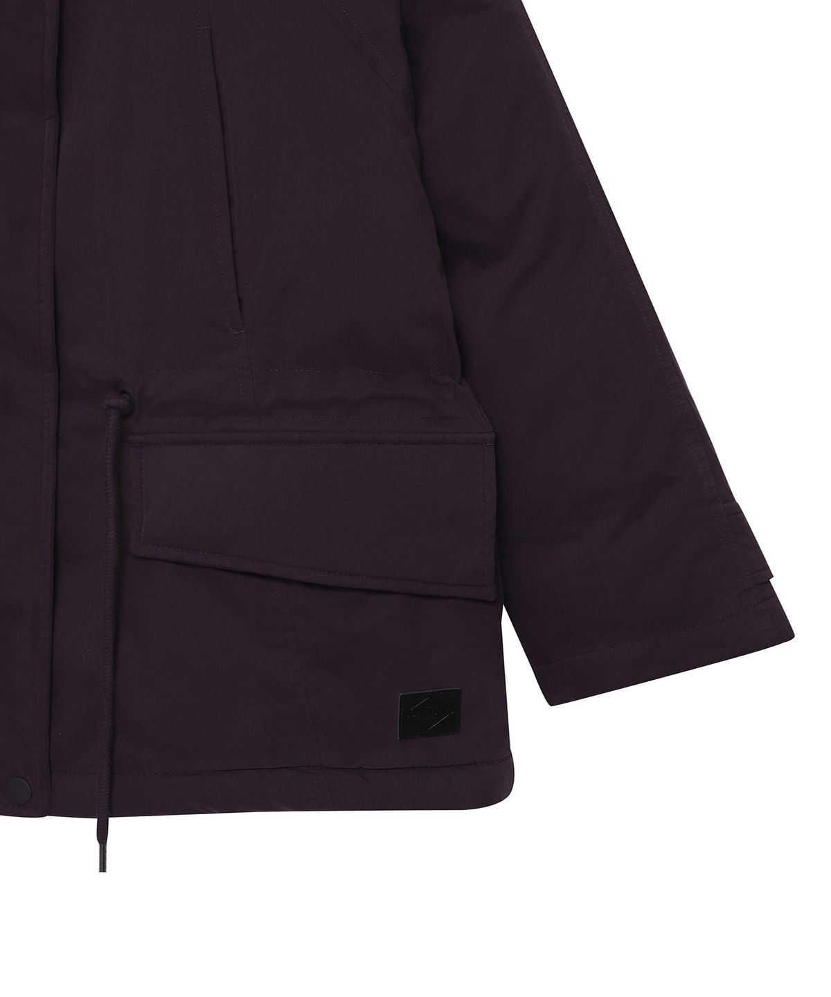 슈퍼드라이(SUPERDRY) W 하이넥 미드 다운 점퍼 퍼플