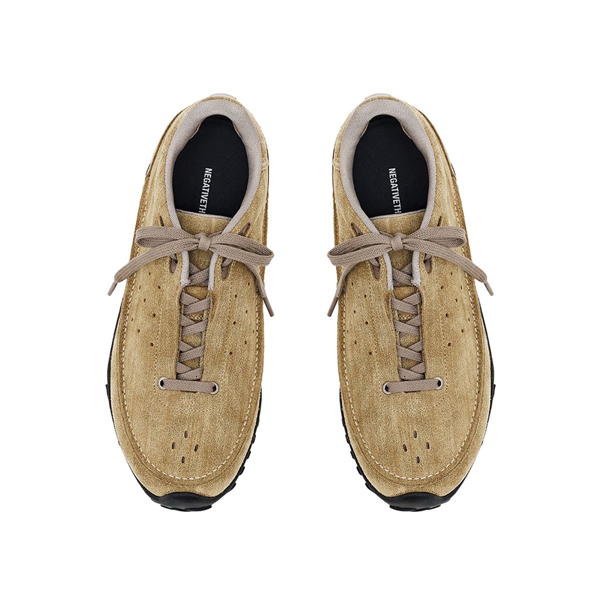 네거티브쓰리(NEGATIVETHREE) Copenhagen Sneakers_Hyena Beige