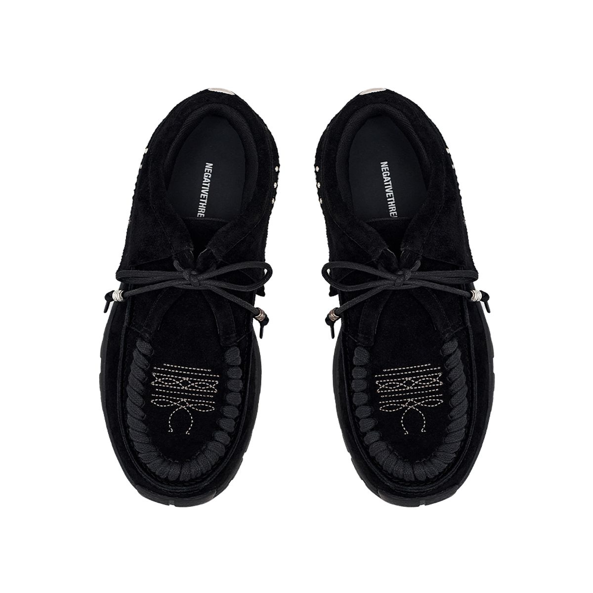 네거티브쓰리(NEGATIVETHREE) Desert Boots sneakers_Black