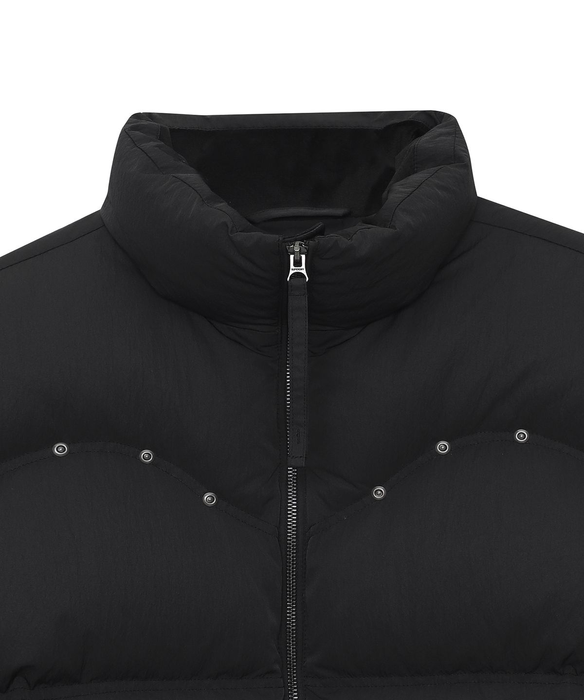 슈퍼드라이(SUPERDRY) W 웨스턴 다운 자켓 블랙