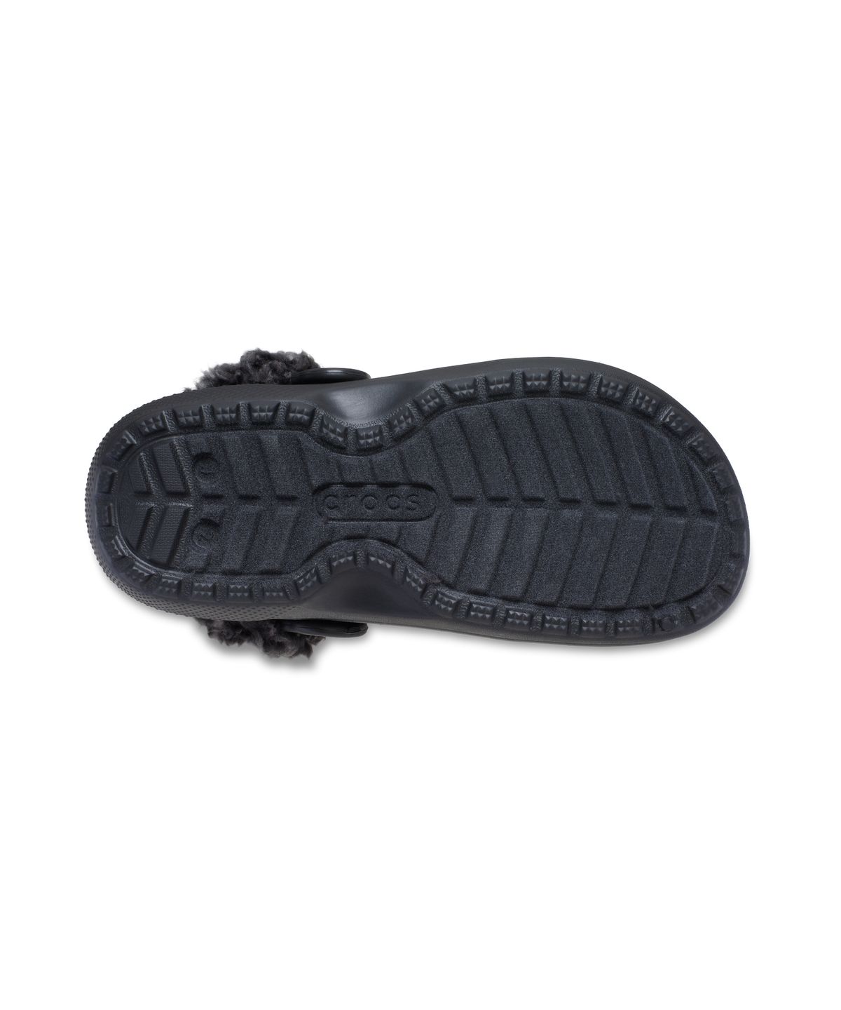 크록스키즈(CROCS KIDS) 클래식 플리스 라인드 클로그(플리스 스트랩) 키즈 - 블랙