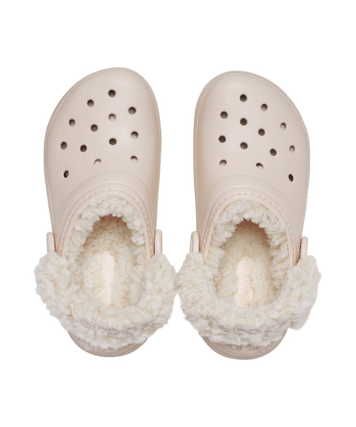 크록스키즈(CROCS KIDS) 클래식 플리스 라인드 클로그(플리스 스트랩) 키즈 - 콰츠